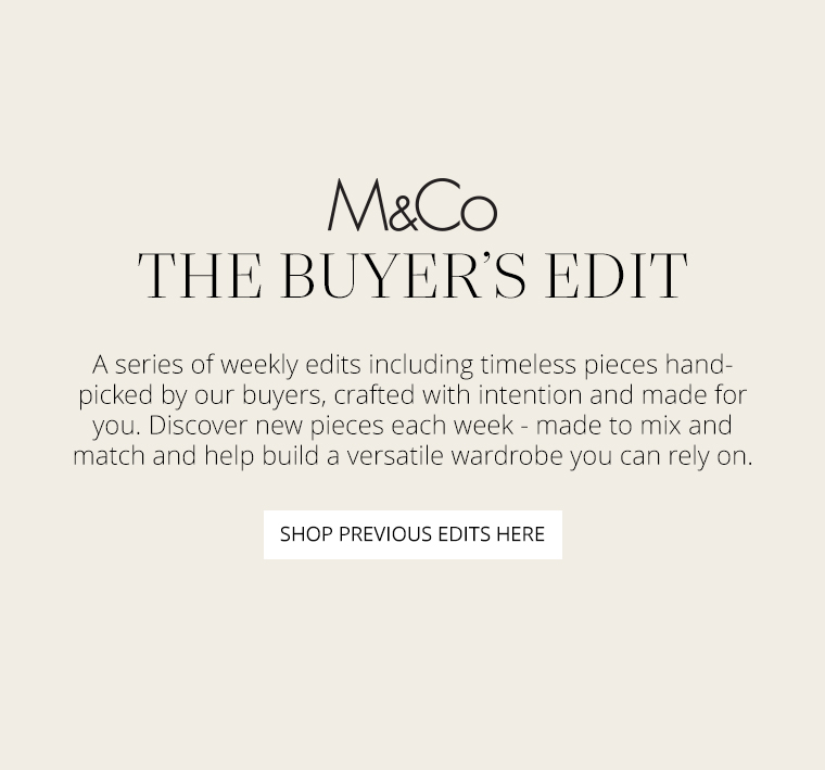 Buyer's Edit