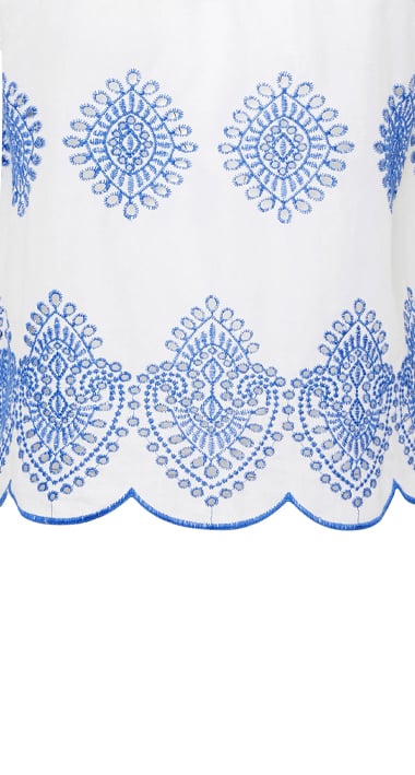 Broderie top 
